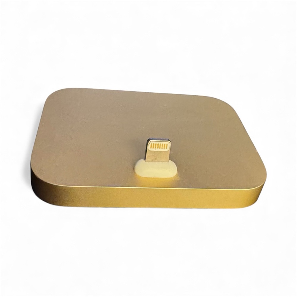 Apple iPhone Charging Dock – Gold – Compatible with iPhone 5–14